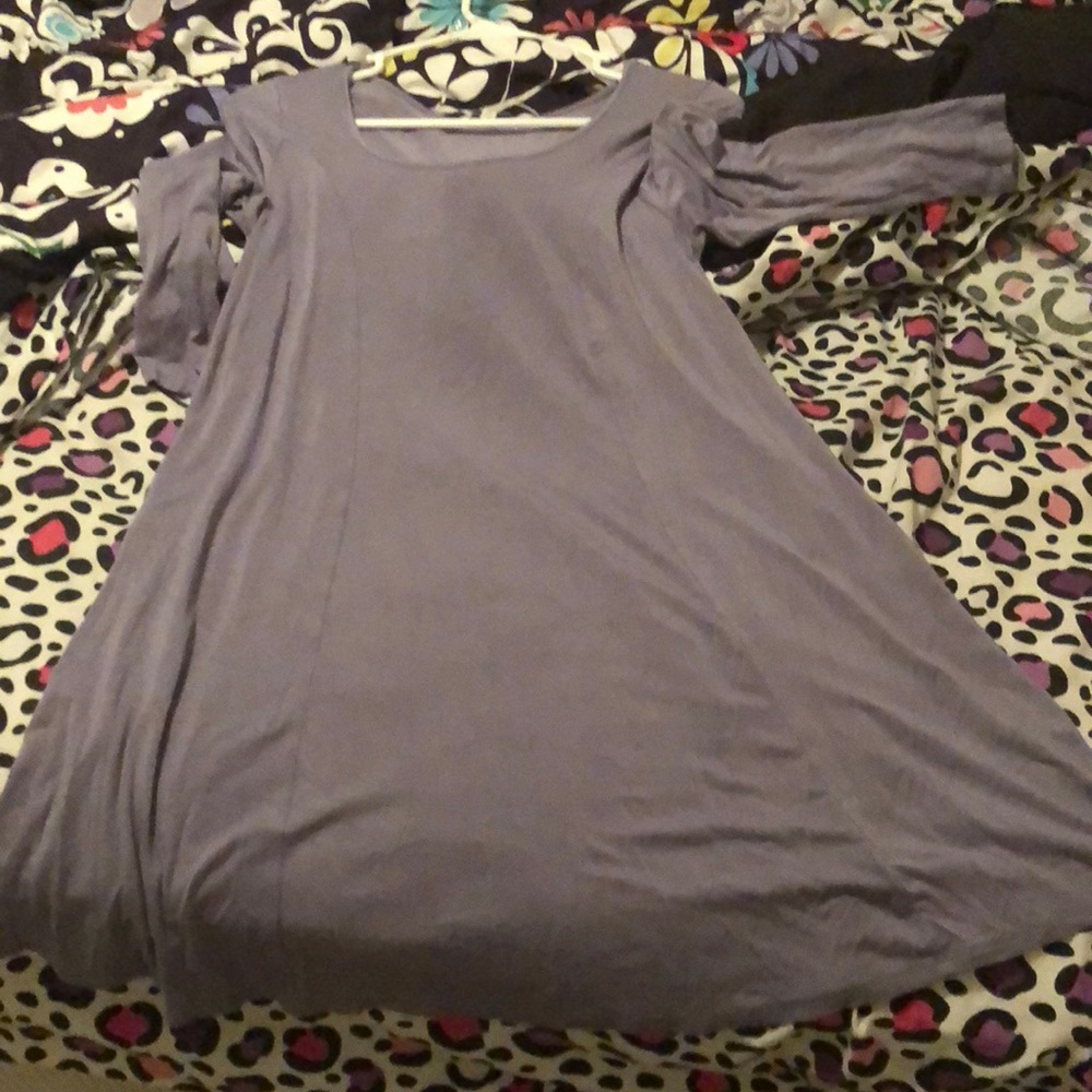 Purple dress